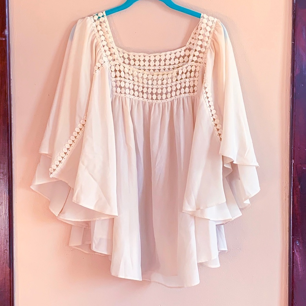 Black Rainn Butterfly Blouse